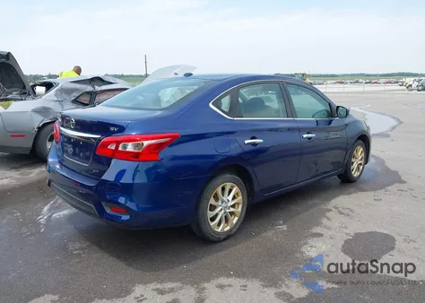 2018 Nissan Sentra Sv from USA, damaged, VIN 3N1AB7AP6JY202757